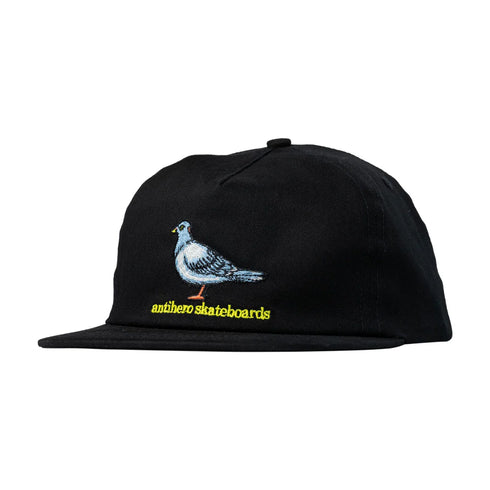 Anti Hero - Lil Pigeon Snapback Hat (Black)